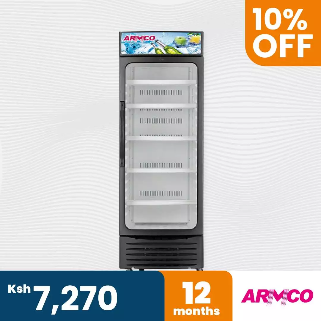 ARMCO ASC-250CH - 250L Showcase Cooler - Black