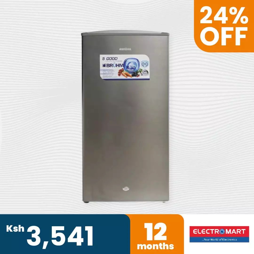 Bruhm158L Single Door Direct Cool Fridge