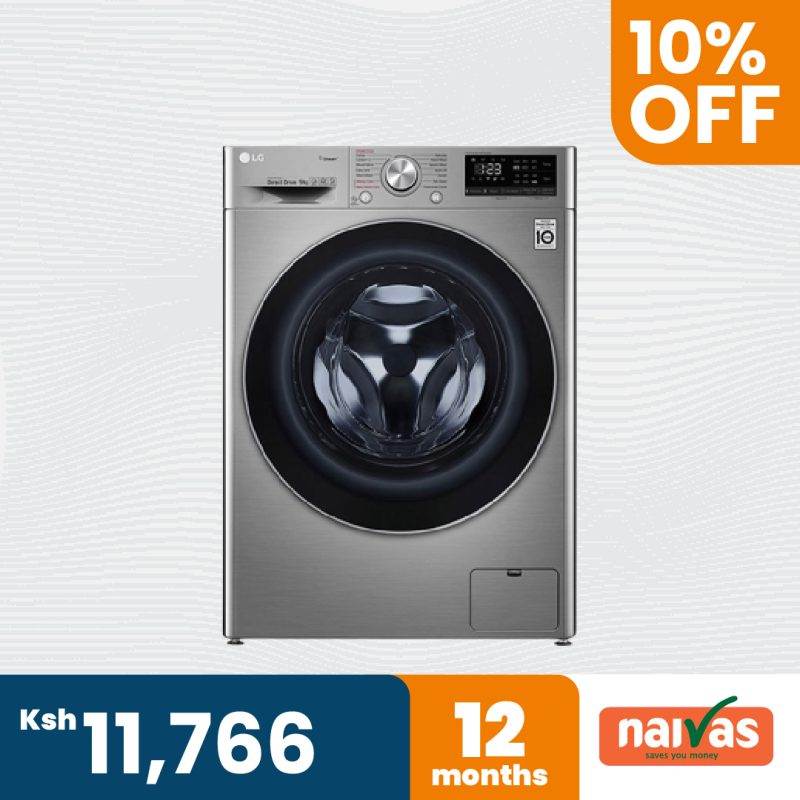 LG 9Kg Front Load Washing Machine Aspira