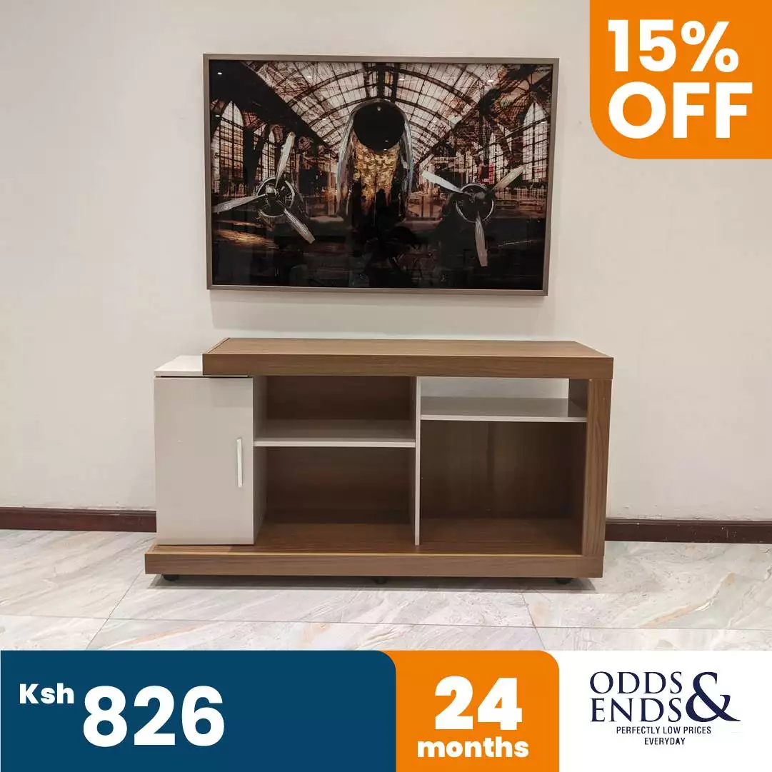 Miguel TV Stand in Naturale