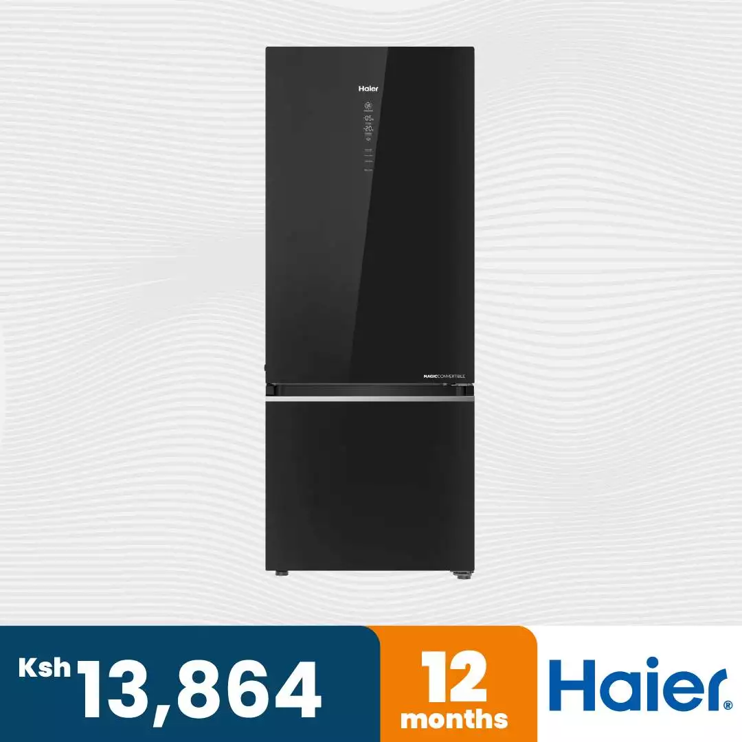 Haier HRB-3664PKG-E 346L Magic Convertible Big Bottom Mount Refrigerator