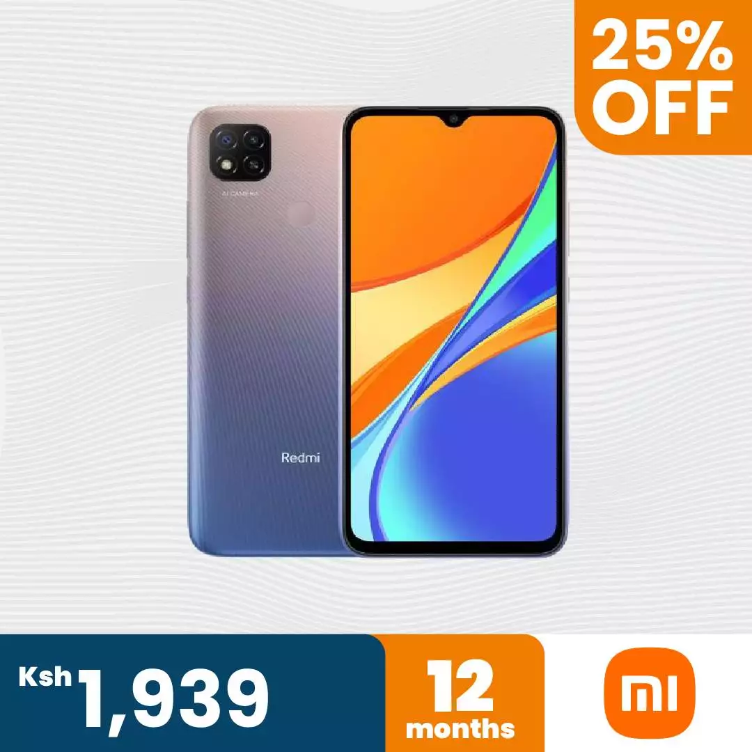 XIAOMI Redmi 9C 6.53', 4GB+128GB, 13MP+2MP+2MP Camera, 4G, Dual SIM - Lavender Purple